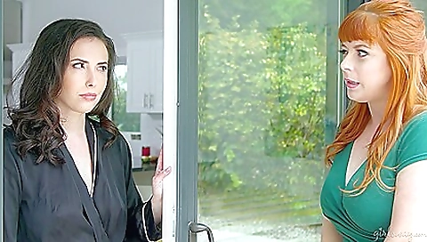 Spicy blonde porn with a sandra